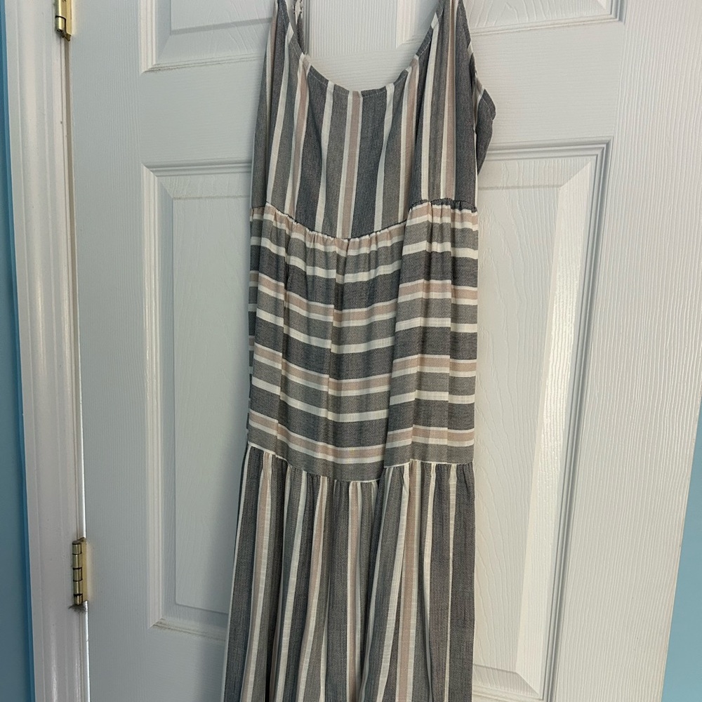 Striped Maxi Dress